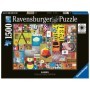 Puzzle Eames House Of Cards, 1500 Piese Ravensburger - 2